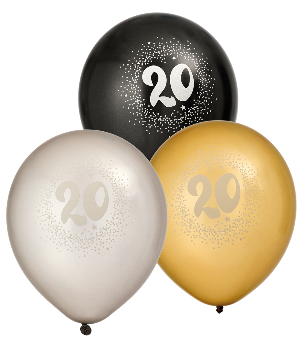 Ballonger 30 cm 20-årsdagen