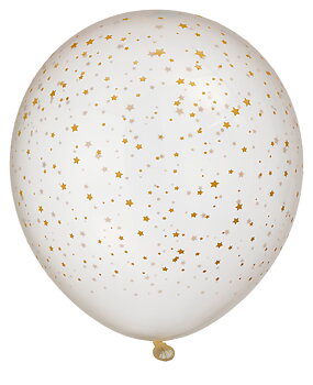 Ballonger 30 cm Stars 6-Pack