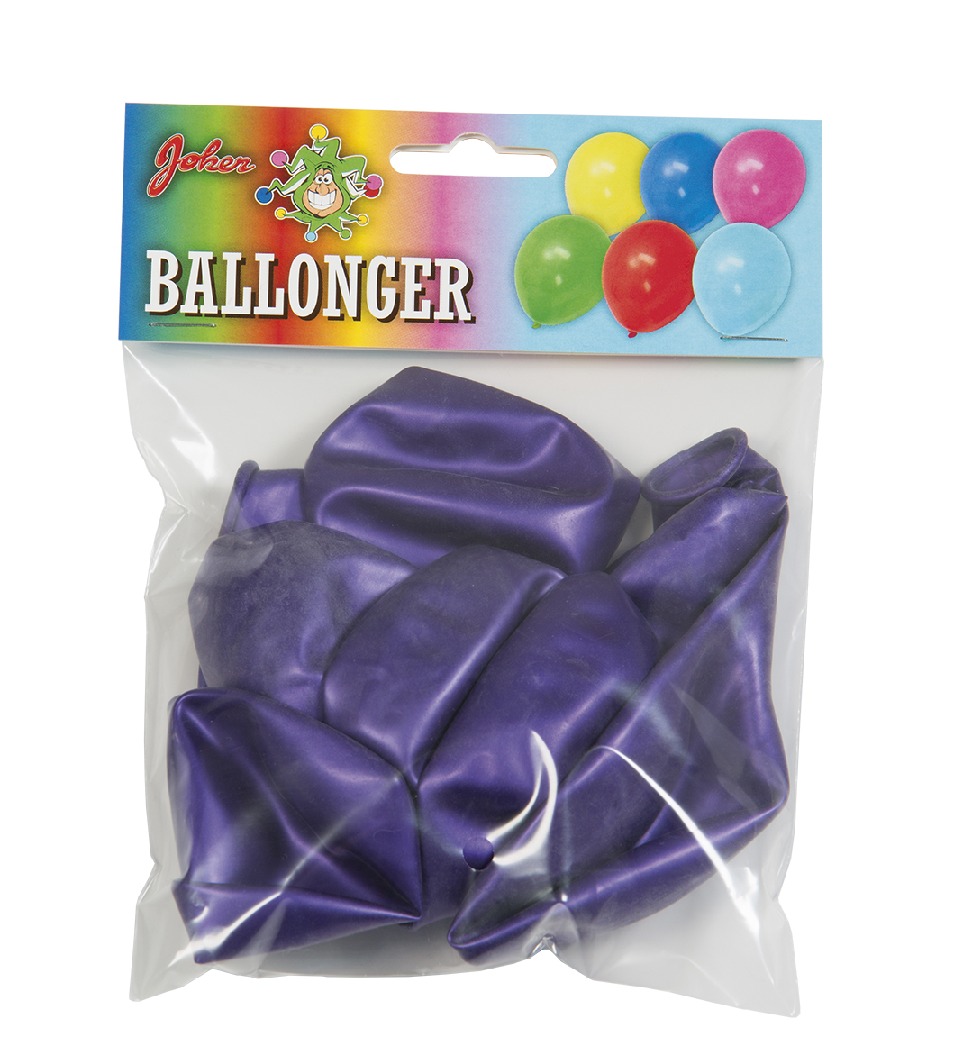 Ballonger 30 cm Purple Metallic 8-pack