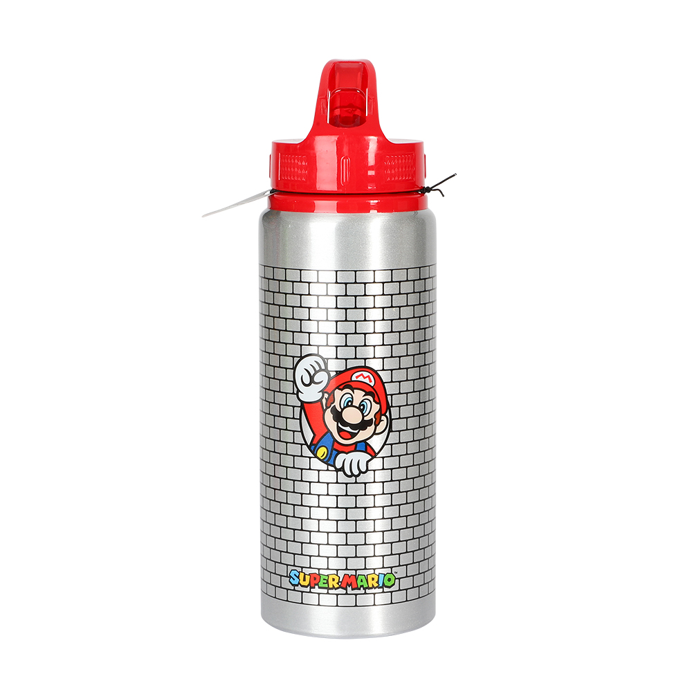 Aluminium Sport Vattenflaska Super Mario