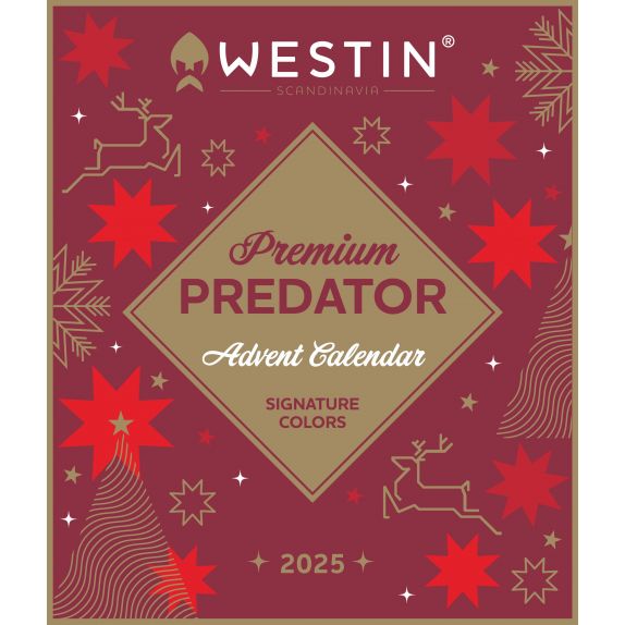 Westin 2025 års adventskalender [Premium Predator] med 24 lådor - 2