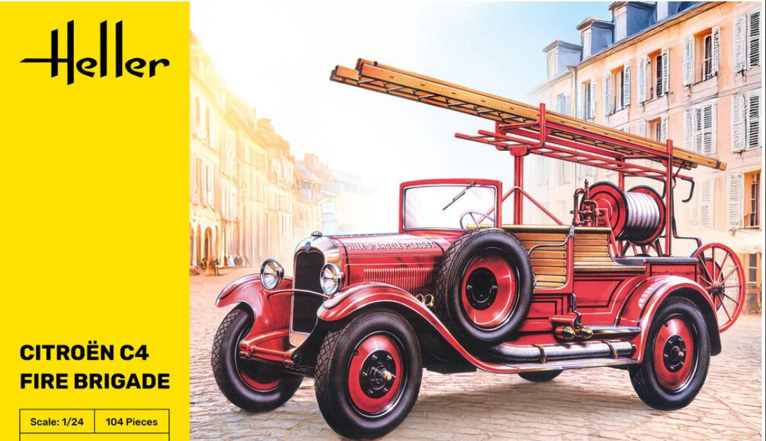 1/24 Citroen C4 Fire Brigade
