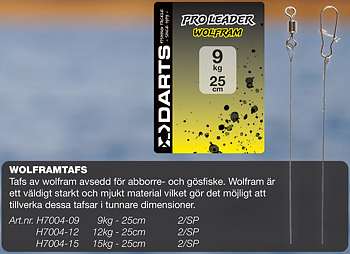Darts Wolframtafs