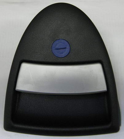 Door lock outer part black Bürstner