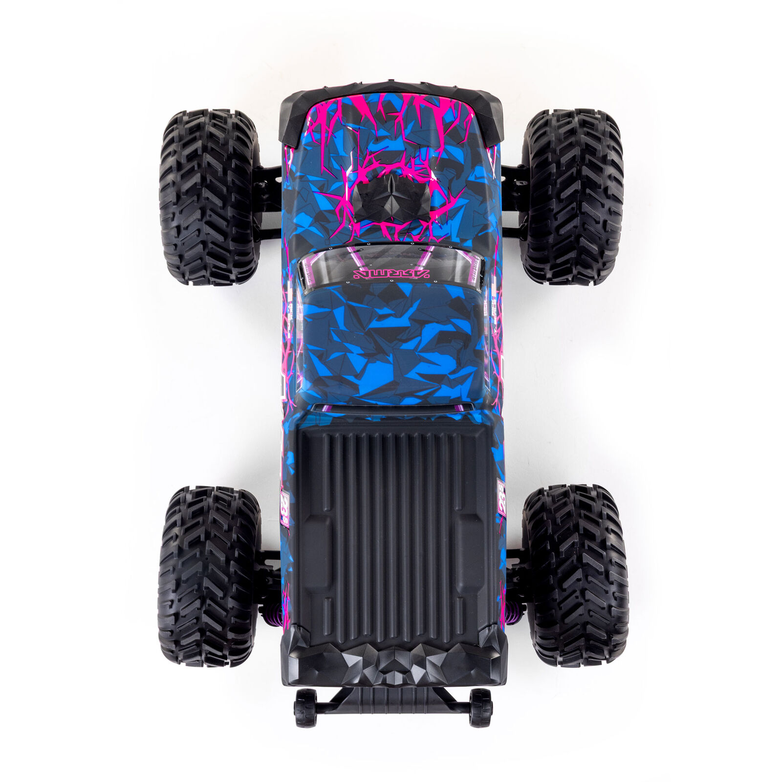 Arrma 1/10 QUAKE 223S DSC 2WD RTR Brushless Monster Truck, Purple - 10