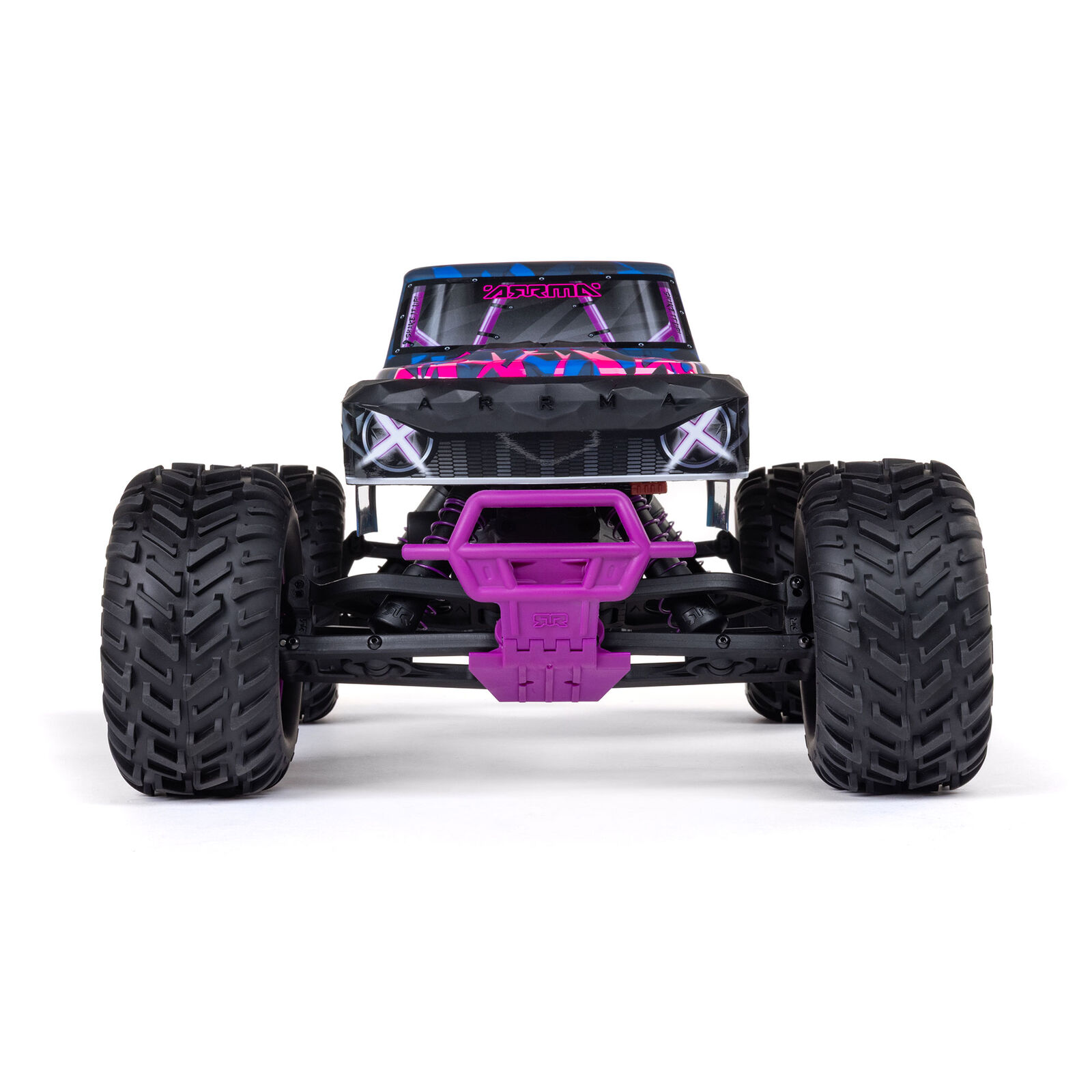 Arrma 1/10 QUAKE 223S DSC 2WD RTR Brushless Monster Truck, Purple - 12
