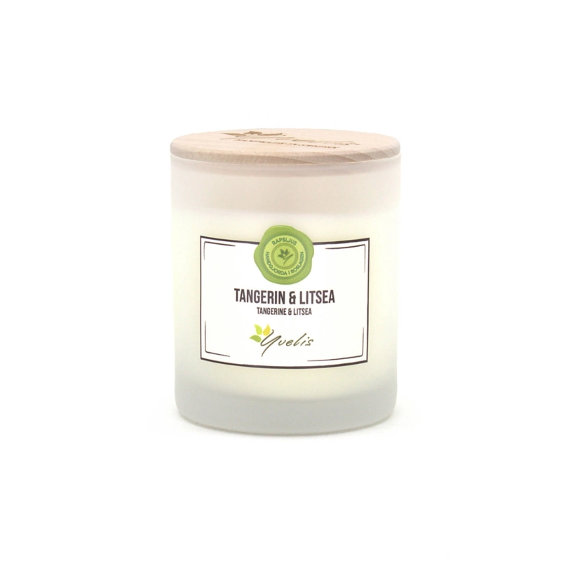 Doftljus Tangerin & Litsea - Eterisk doft - Yvelis - 3