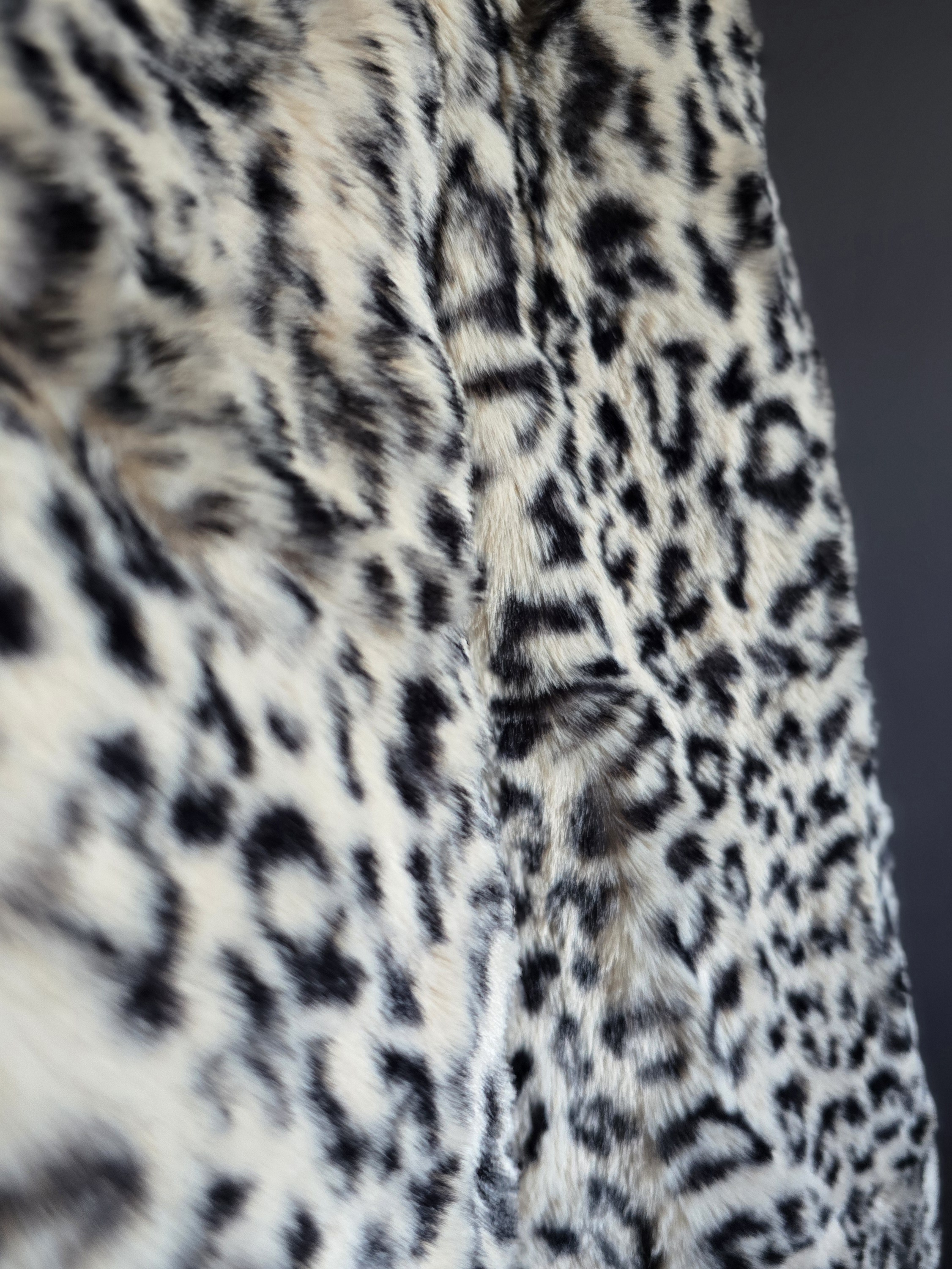 Pläd 140x220 cm - Leopard Creme - 3