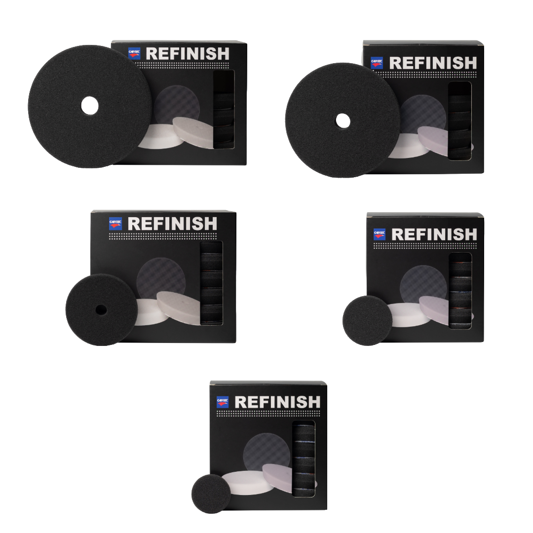 Finishing Pad Soft Anthracite Orbital 100x25mm