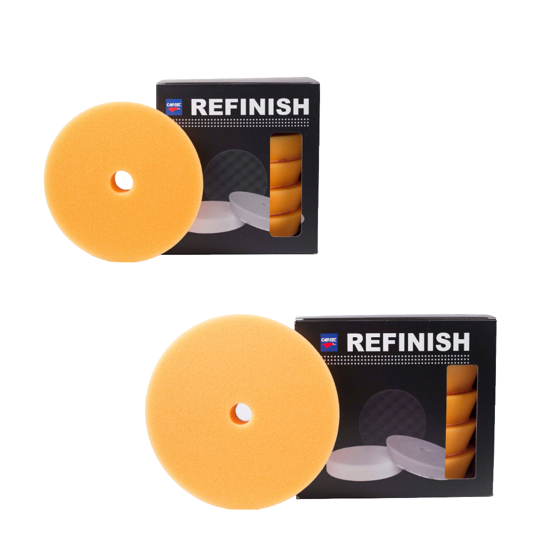 Compounding Pad Yellow Orbital 100x25mm