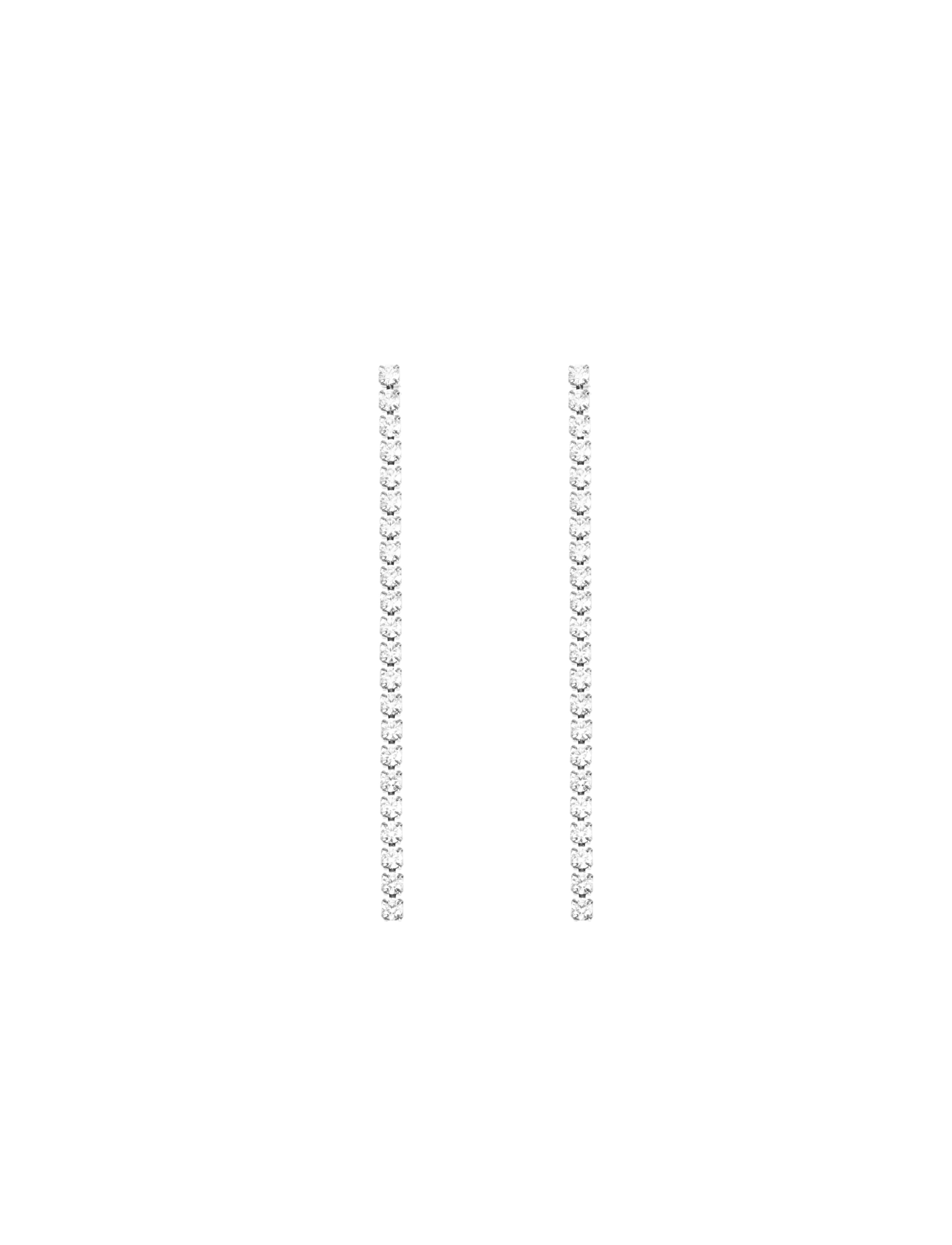 Cloé earring crystal steel - 3