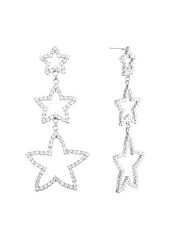 Starlight earring silver