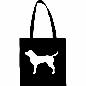 Tygkasse/väska  Labrador siluett 