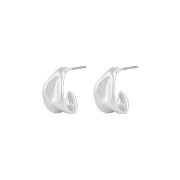 Snö Of Sweden Wave Big Ear Plain Silver