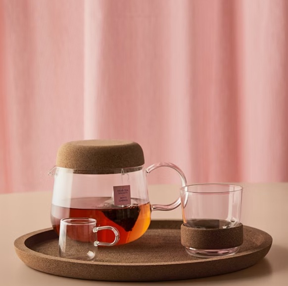 Viva Cup with cork ring 2-pack - 2