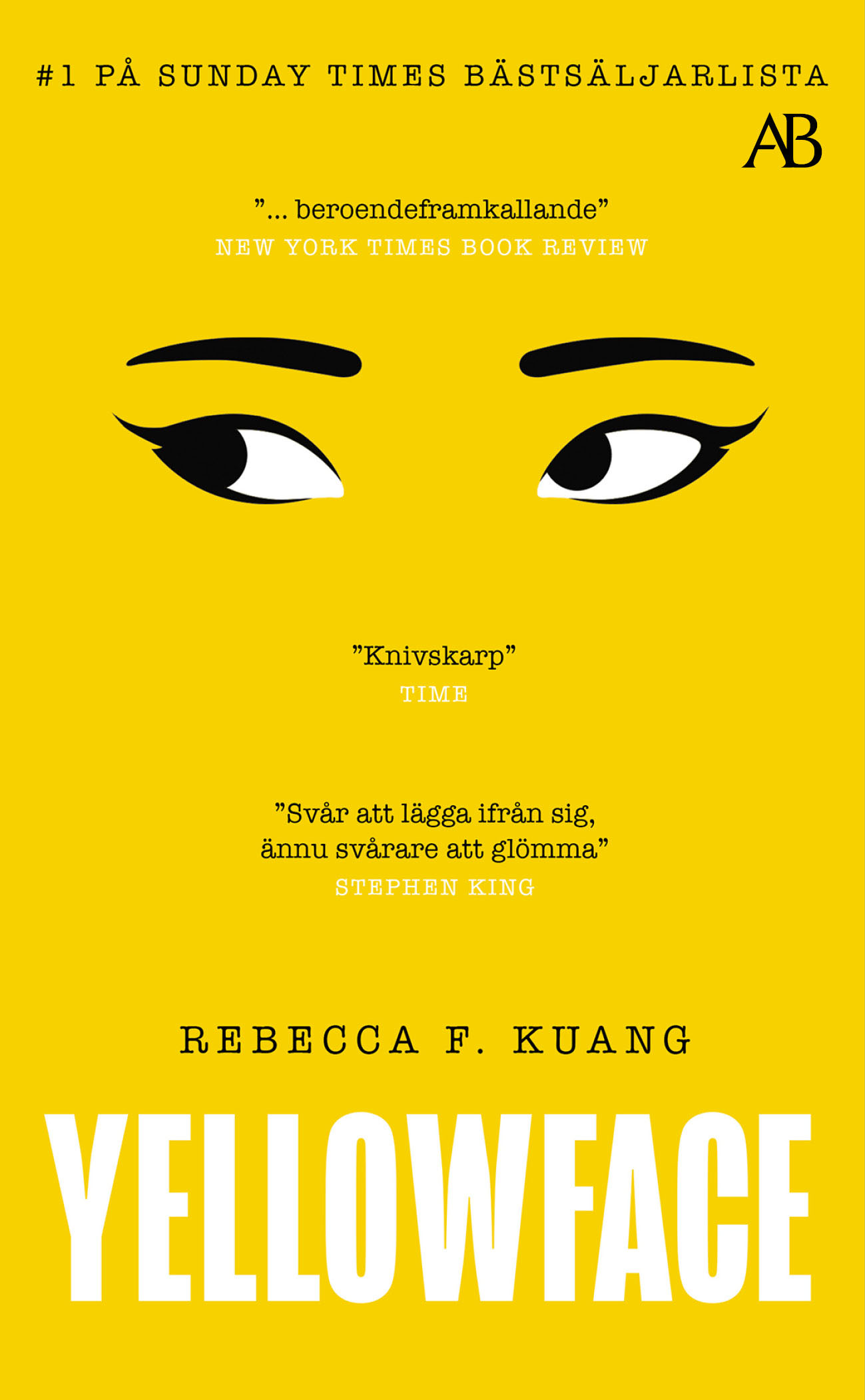 R F Kuang : Yellowface (svensk utgåva)
