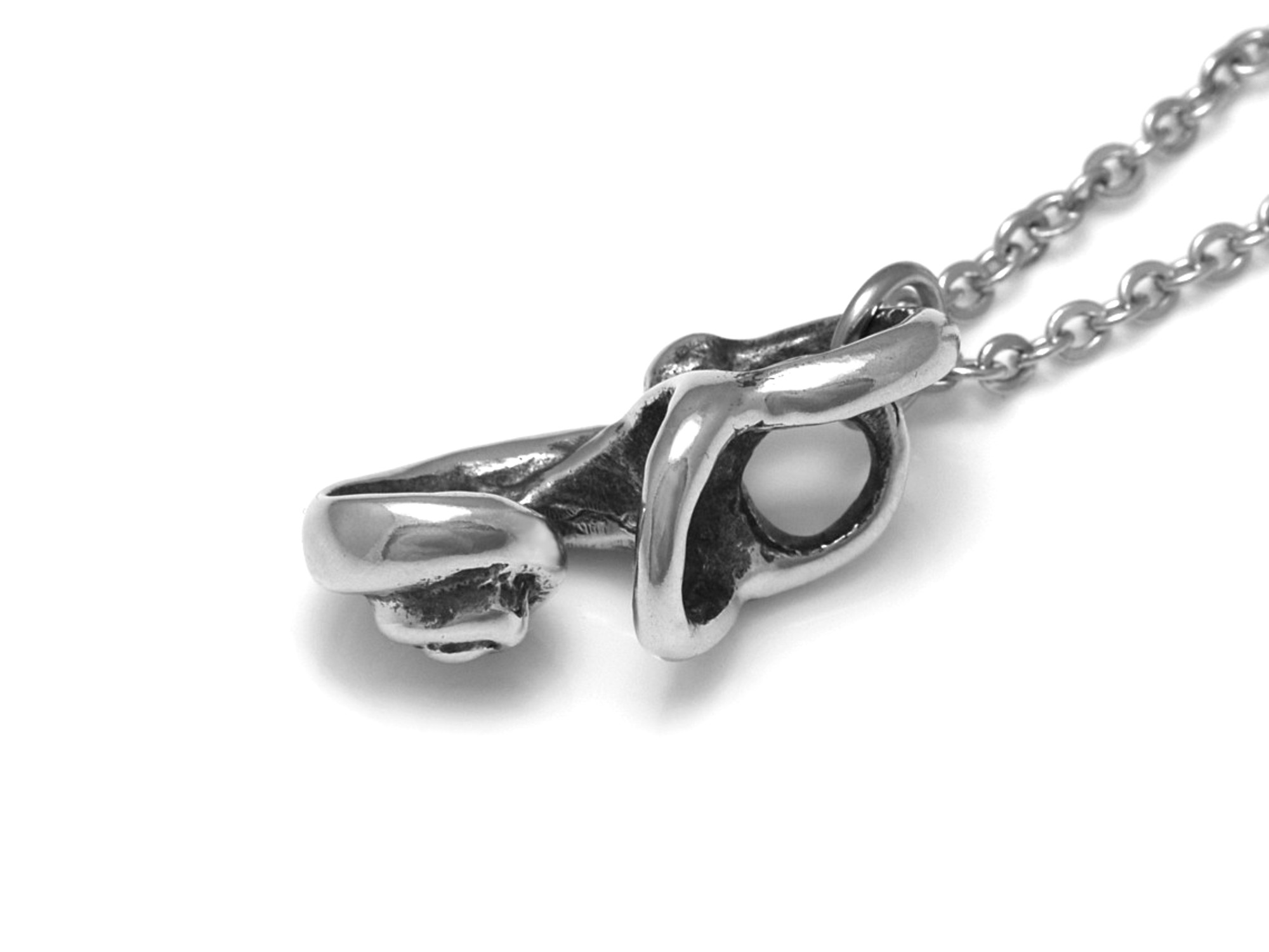 Anatomisk Koklea Halsband, Handgjort Hörselsnäcka Anatomi Smycke - 3