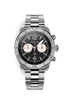 MALM ACE Black Panda Chronograph 44mm Ltd.