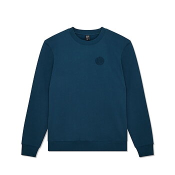 Deus sweatshirt Pill logo crew legion blue