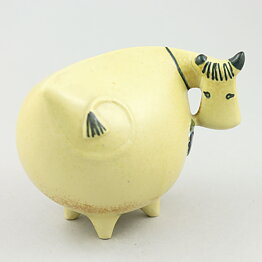 Lisa Larson (Large Zoo 1959) Careful Cow 15/12 cm (2)