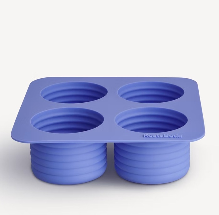 Viva ice cube mold large blue