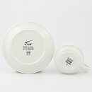 Tove Slotte-Elevant (Tiira 1987) Modern Coffee Cup with Green/Red Border 10 cm  [Sample Images] 