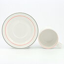 Tove Slotte-Elevant (Tiira 1987) Modern Coffee Cup with Green/Red Border 10 cm  [Sample Images] 