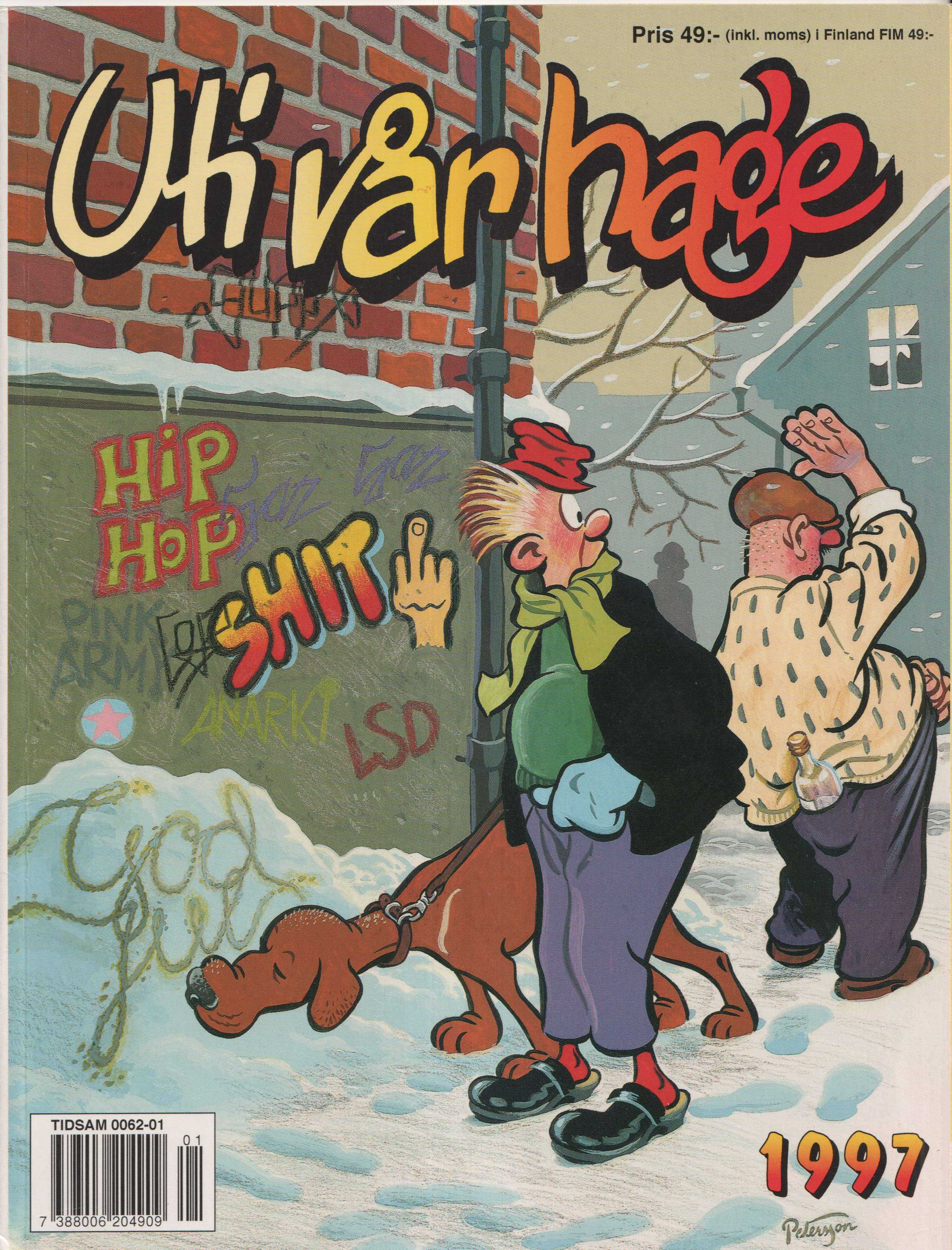 Uti vår hage Julalbum 1997, begagnad