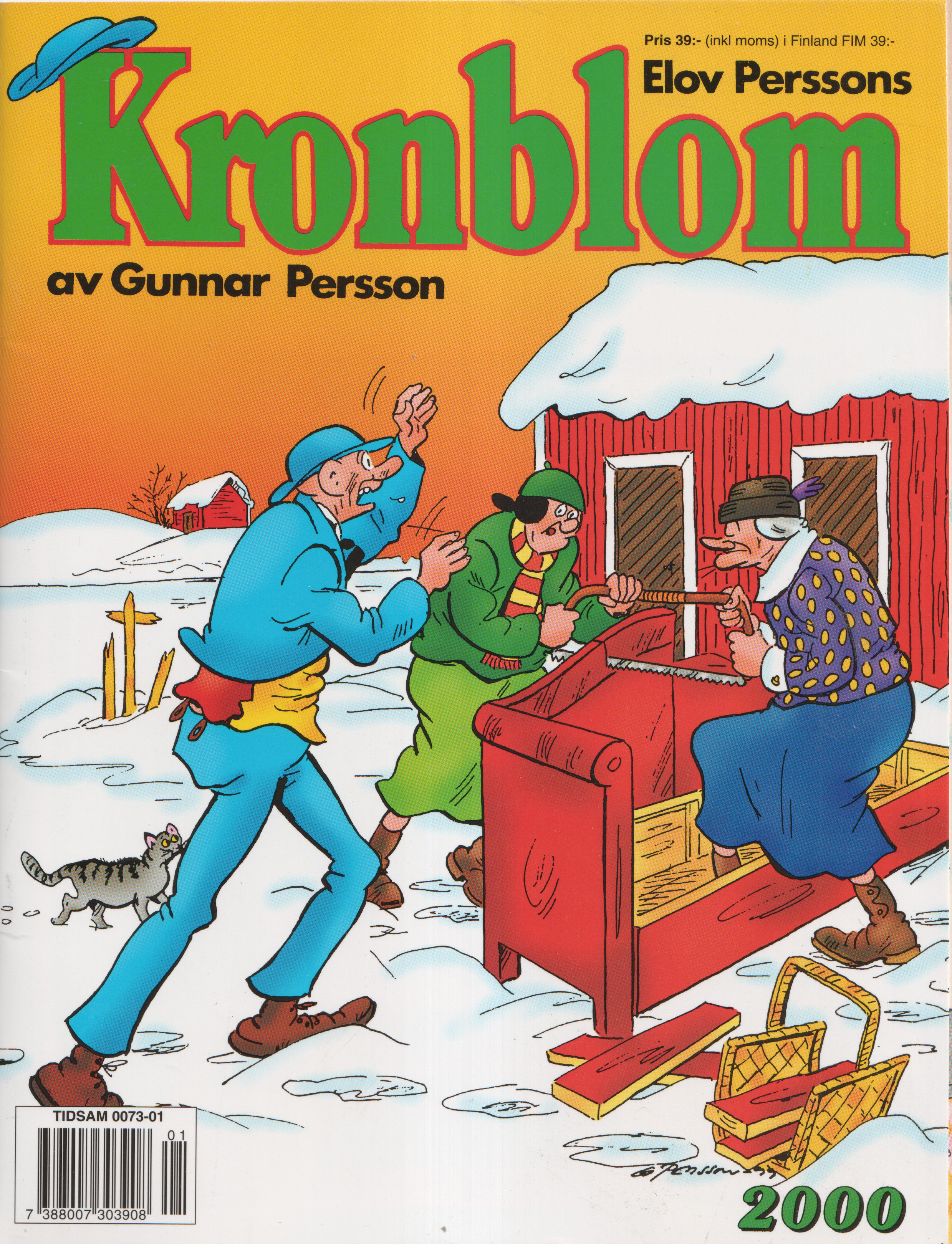 Kronblom Julalbum 2000, begagnad