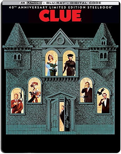Clue - 40th Anniversary Limited Edition Steelbook (BLU-RAY 4K ULTRA HD + BLU-RAY)