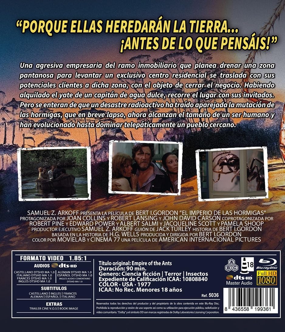 Empire of the Ants (ej svensk text) (Blu-ray) - 2