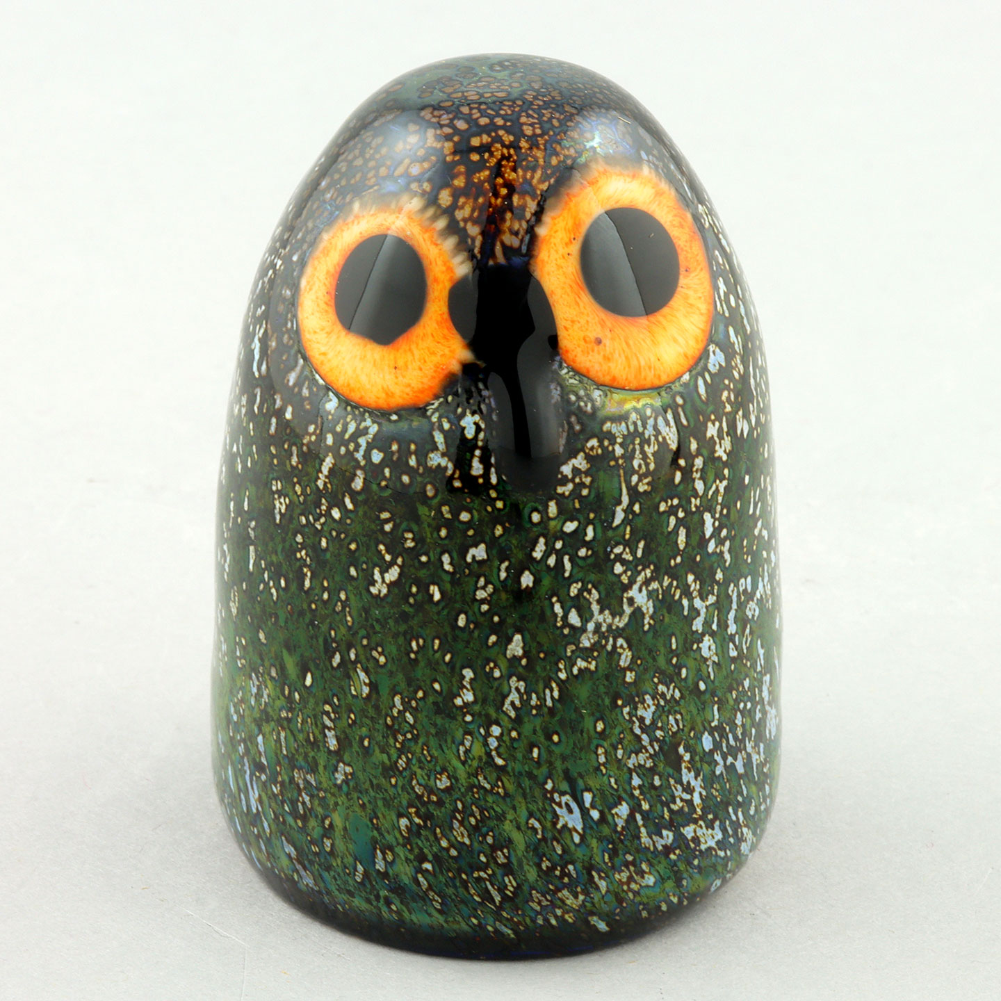 オイバ・トイッカ リトルバーンフクロウ ガラスの鳥 オブジェ