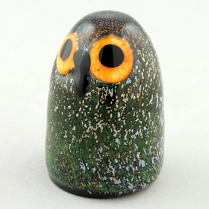 Oiva Toikka (2006) Lovely Little Barn Owl (Riihipöllön Poikanen) Glass Bird (24)