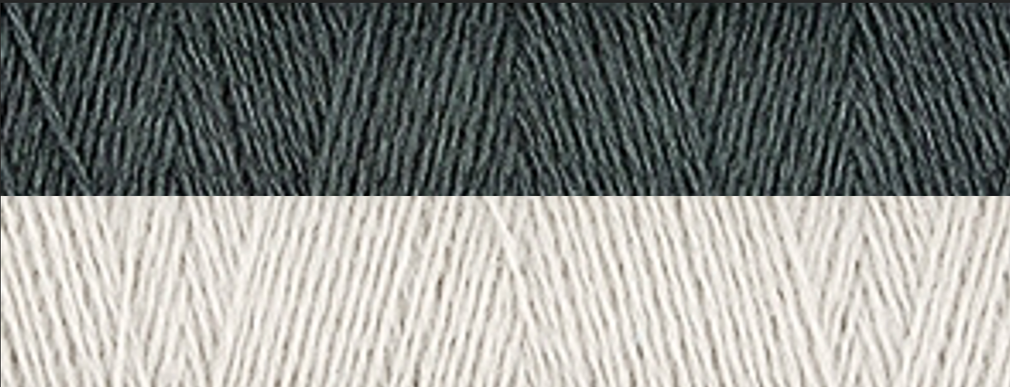 Kit with organic merino for a soft and feather-light scarf in overshot - 9