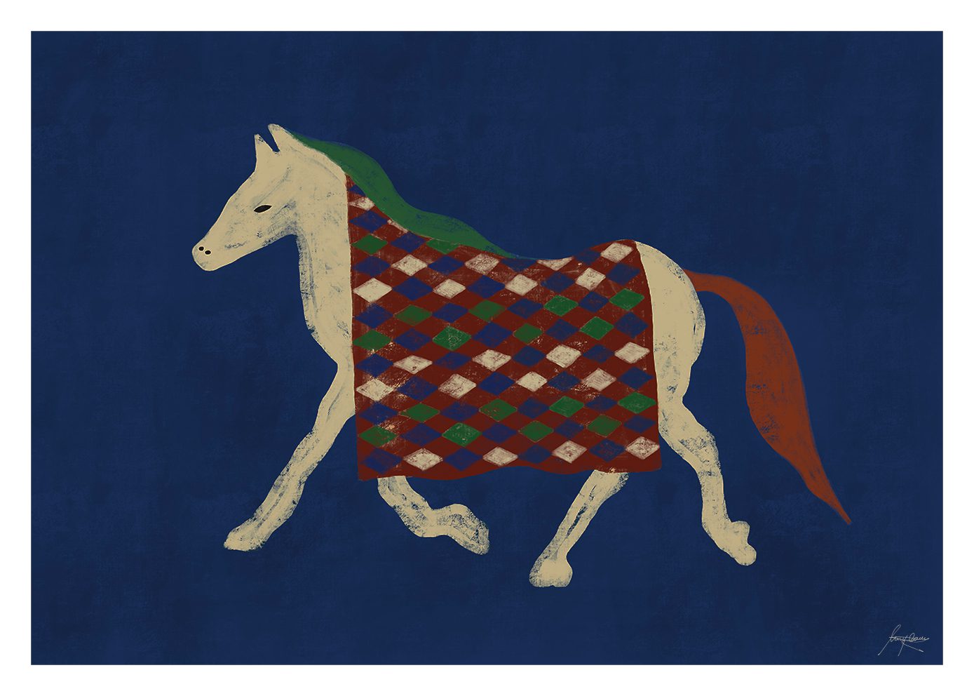 Poster Horse Stories 30x40 cm