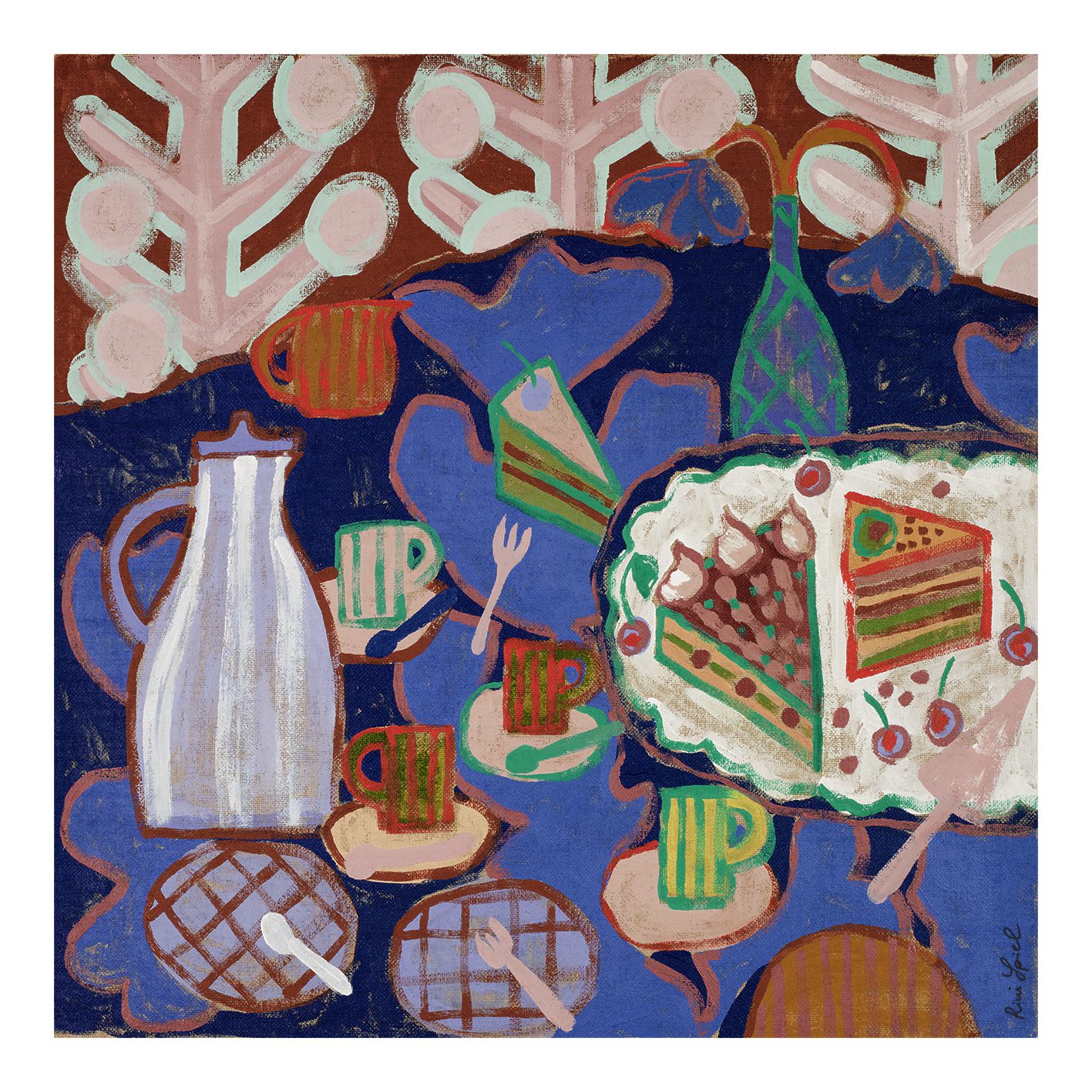 Poster Cake 50x50 cm