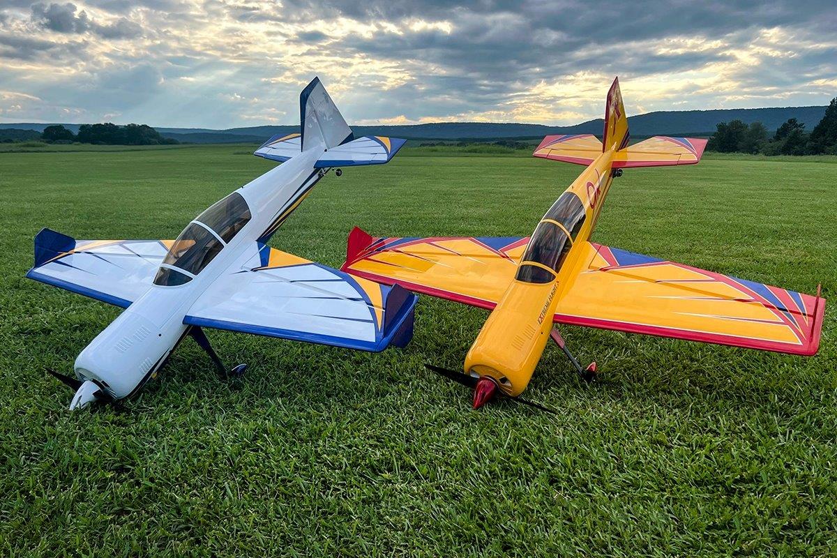 Extreme Flight 60inch Yak 54 V2 - White/Blue 1,52m - 4