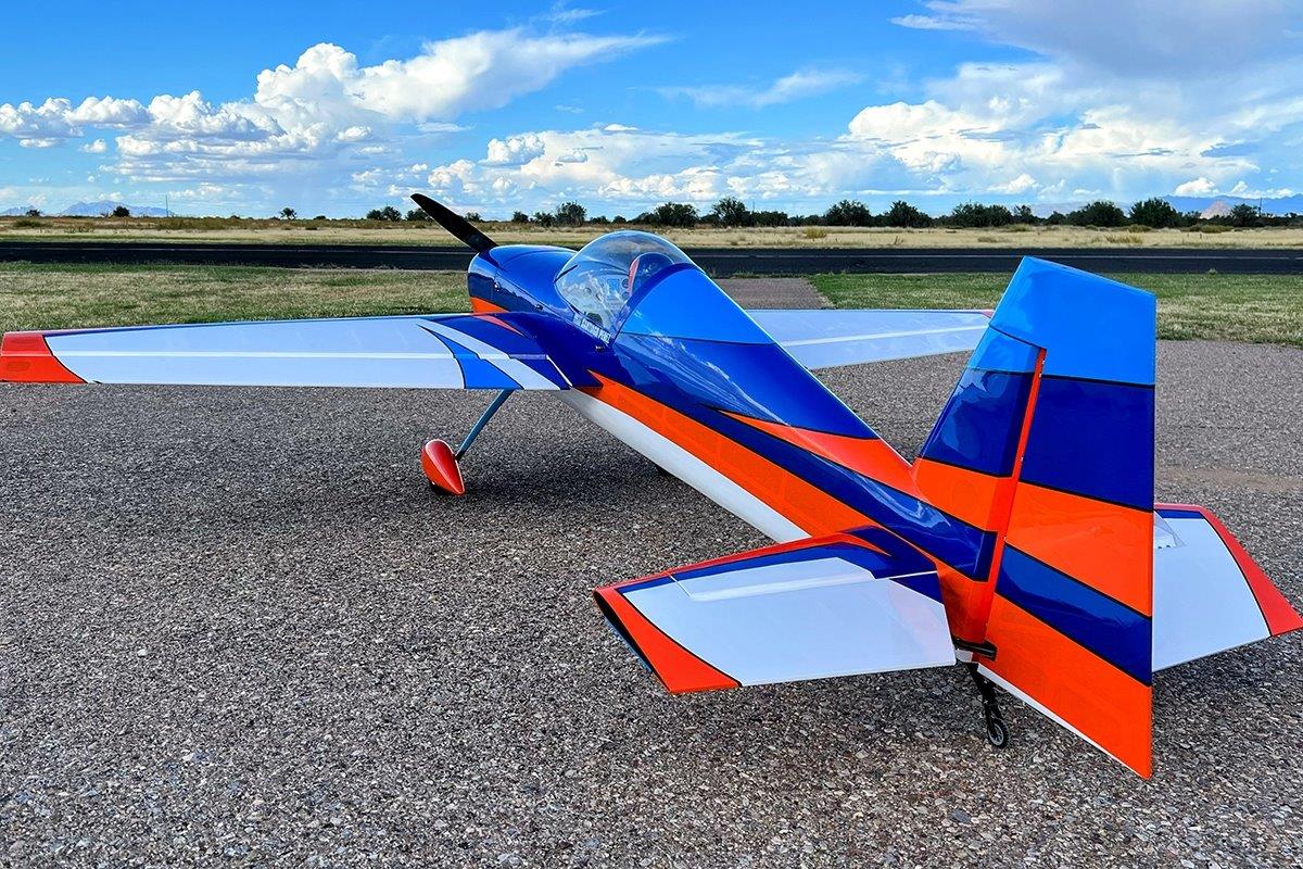 Extreme Flight 91inch Slick 580 - Blue/Orange 2,31m - 2