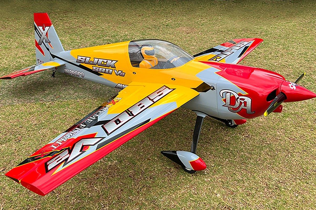 Extreme Flight 91inch Slick 580 - Cub Yellow/Red/Grey 2,31m