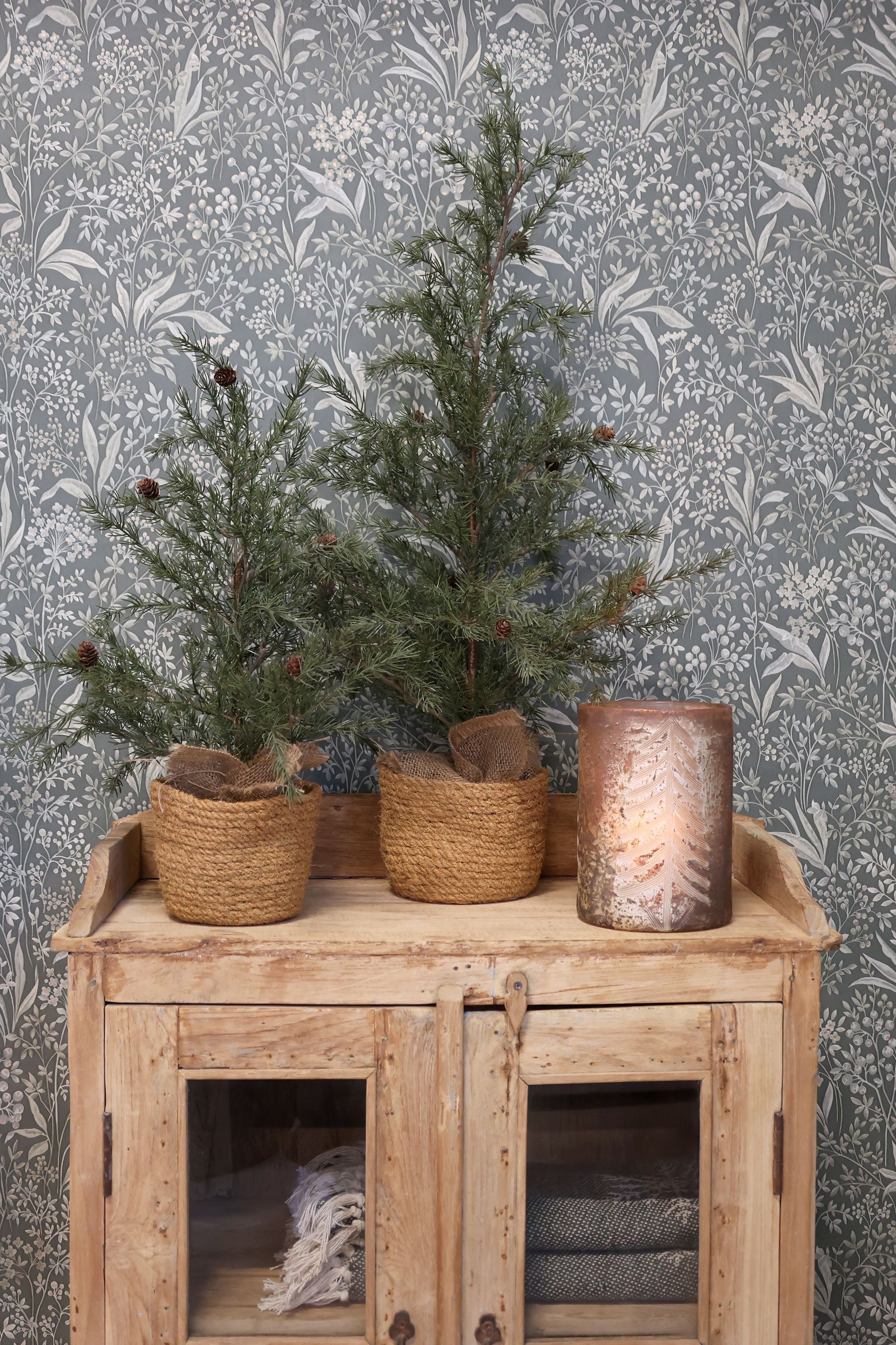 Gran Fleur med kottar - 60 cm  - 7
