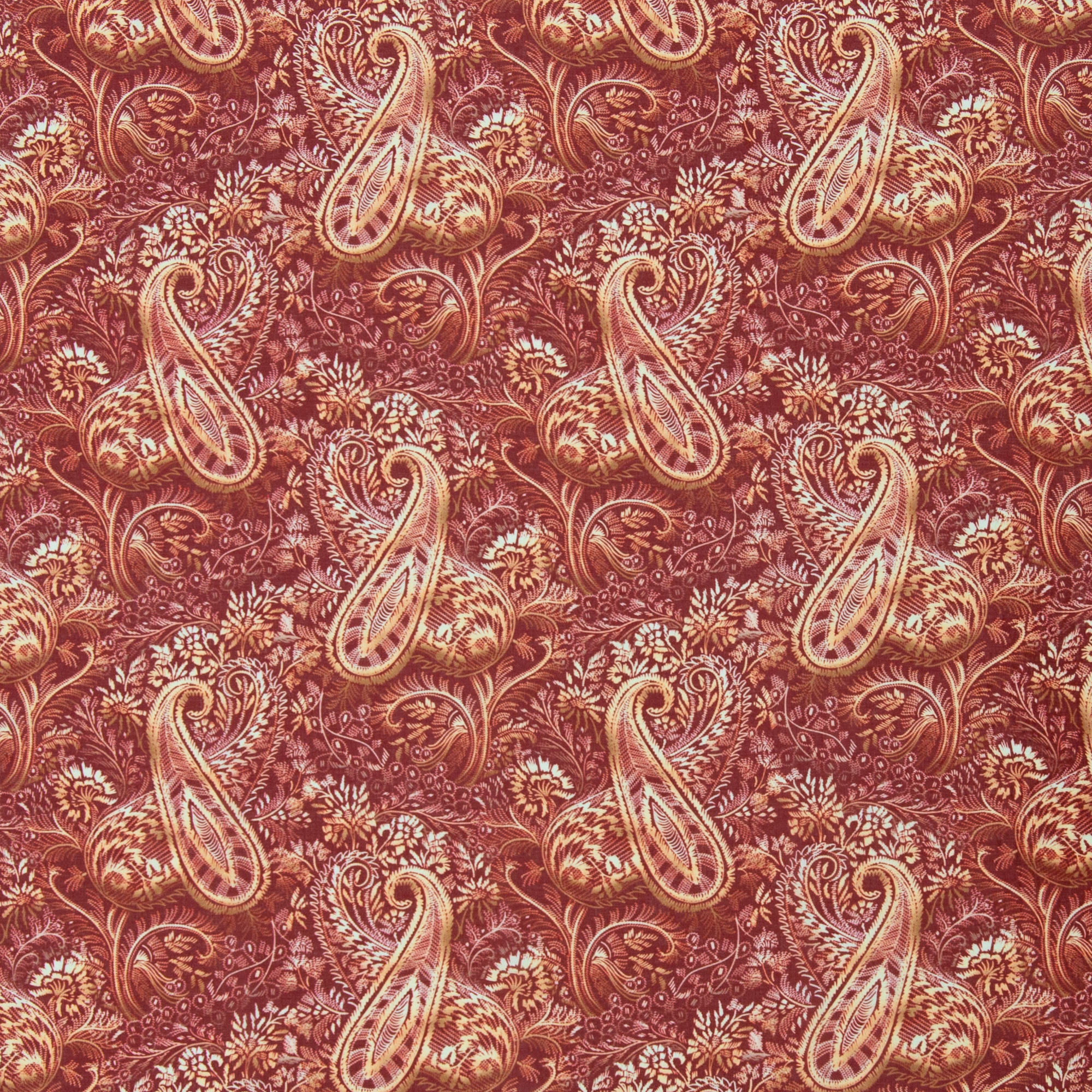 Bomulls Voile Paisley - 3