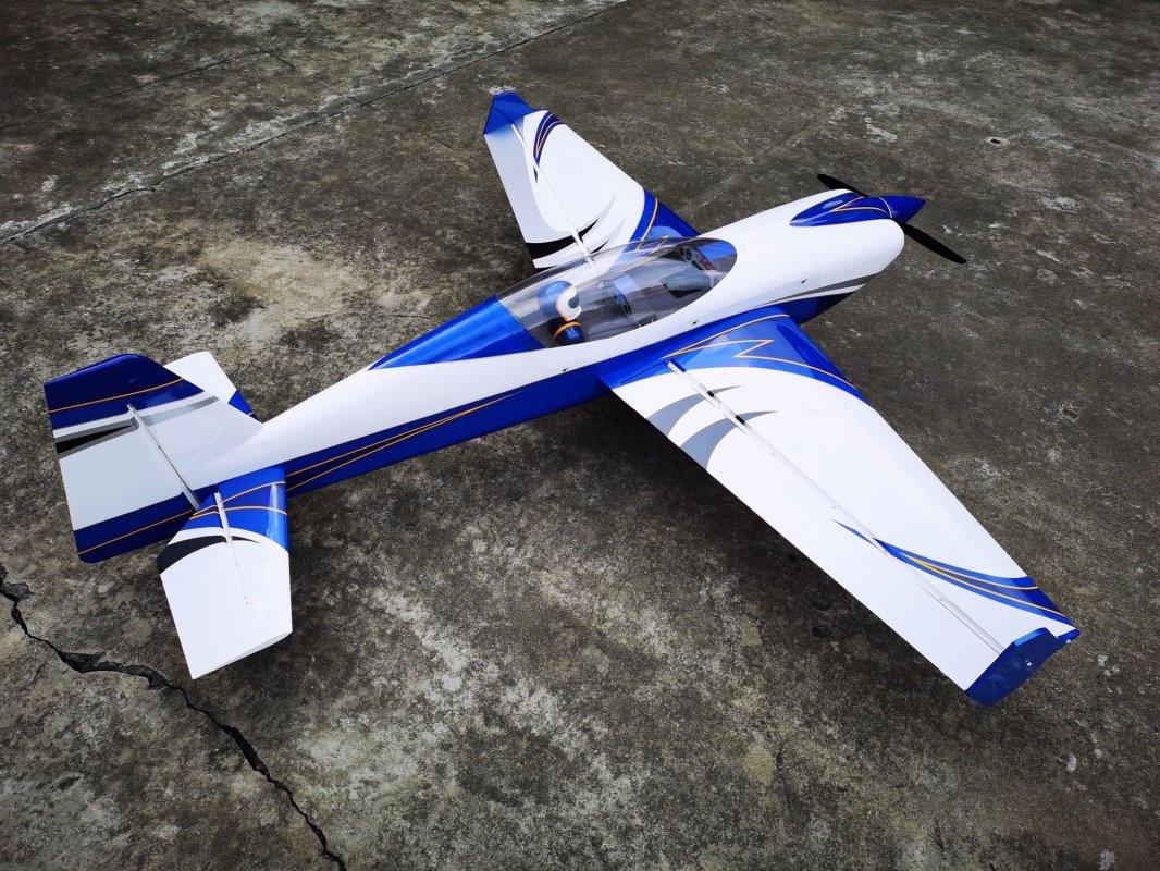 Extreme Flight 104inch Extra NG - Blue/White/Silver 2,64m - 2