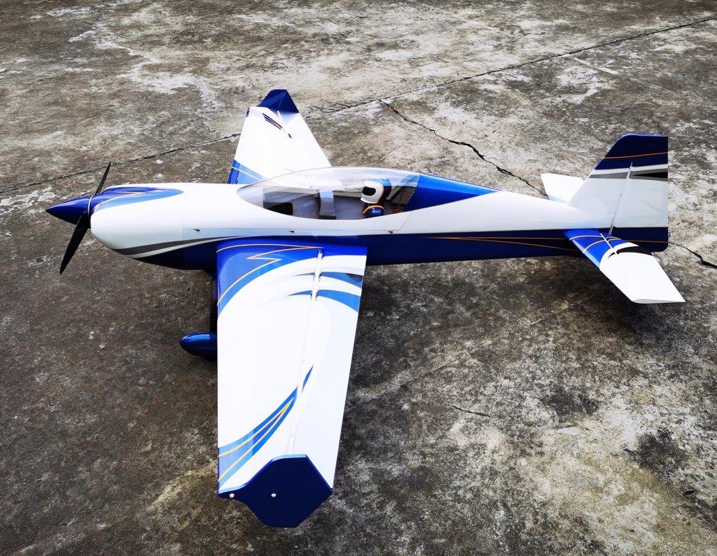 Extreme Flight 104inch Extra NG - Blue/White/Silver 2,64m