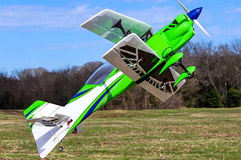 Extreme Flight 53inch Peregrine - Green/White 1,35m