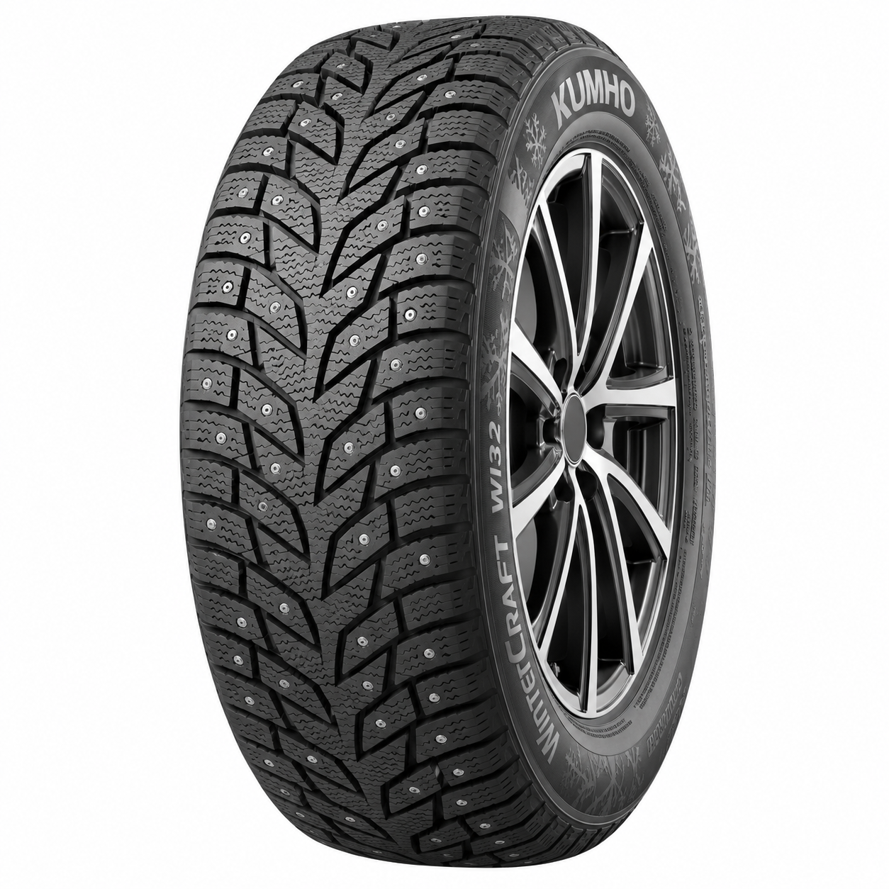 225-55-18 102T KUMHO WINTERCRAFT ICE WI32 (DUBB)