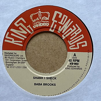 Baba Brooks/The Upsettrs – Shank I Sheck/Scandalising