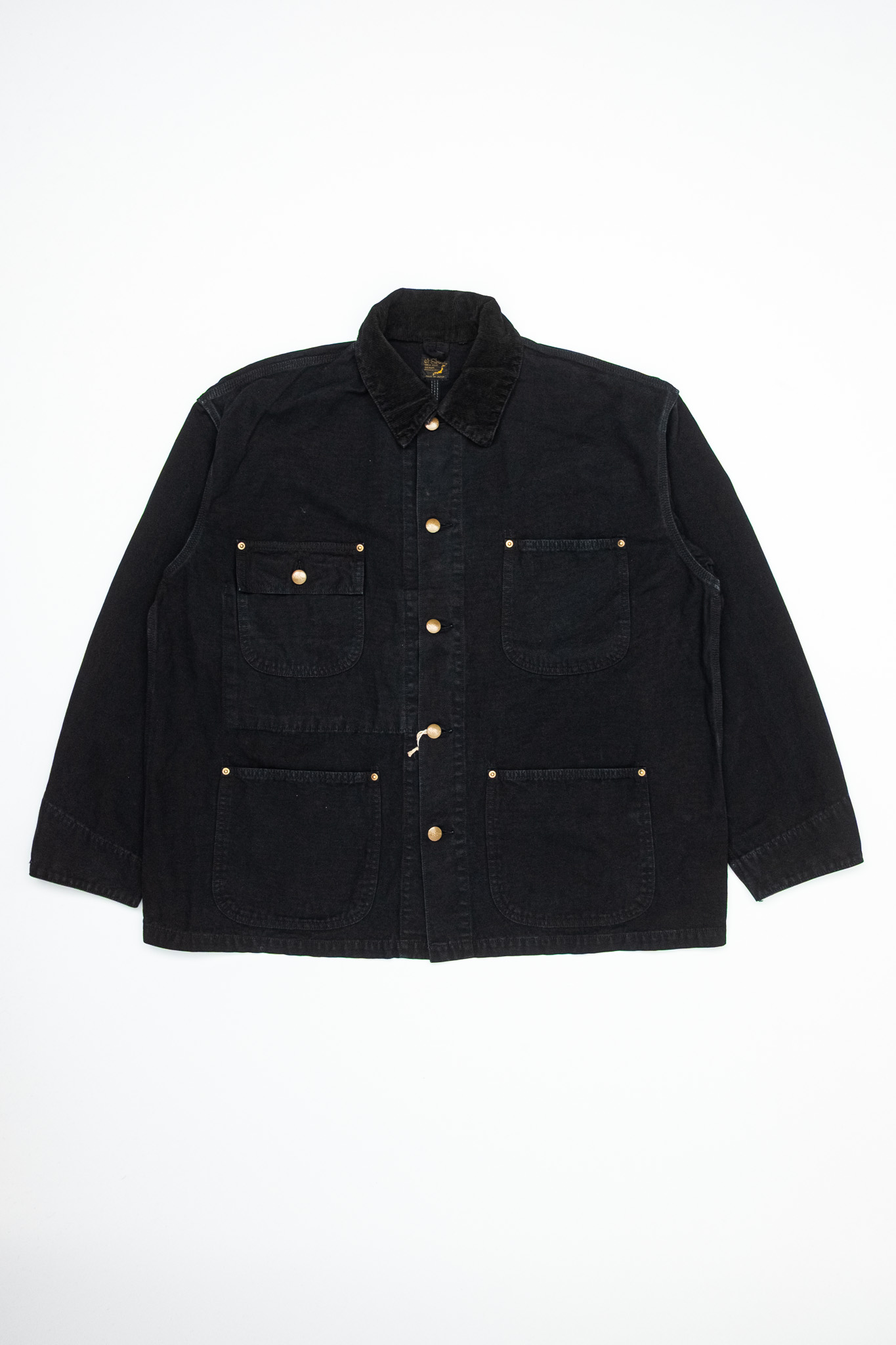 Orslow - Relax Fit Oxford Coverall Black - Göteborg Manufaktur