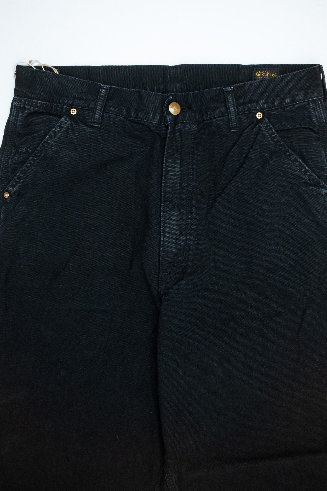 Orslow - Dad's Fit Oxford Painter Pants Black - Göteborg Manufaktur
