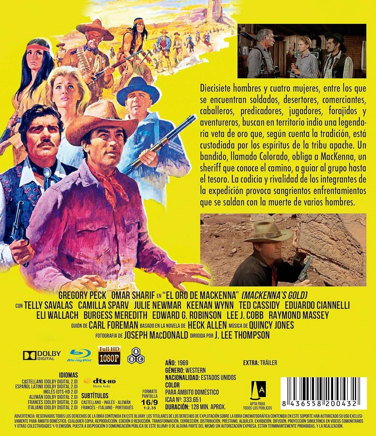 MacKenna's Gold (ej svensk text) (Blu-ray) - 2