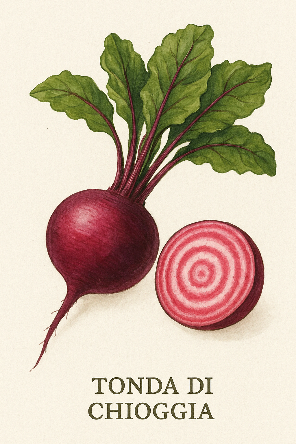 Rödbeta Tonda di Chioggia